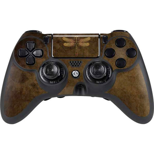 Steampunk & Gear Dragonfly by Brigid Ashwood PlayStation PS4 Skins